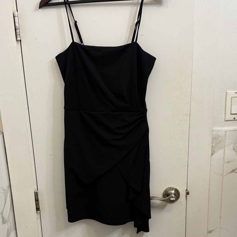 Elegant Black Women's cocktail Dress